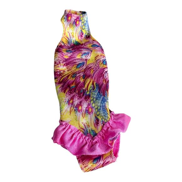 Barbie Doll Pull String Gymnast & Outfit 2015 Mattel Works Tie A Ribbon On Wand - Picture 7 of 9